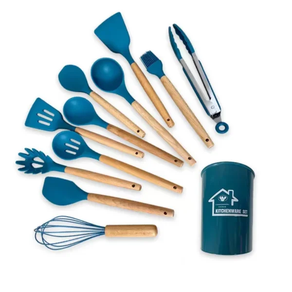 Silicone spatula and spoon 12-piece set 3