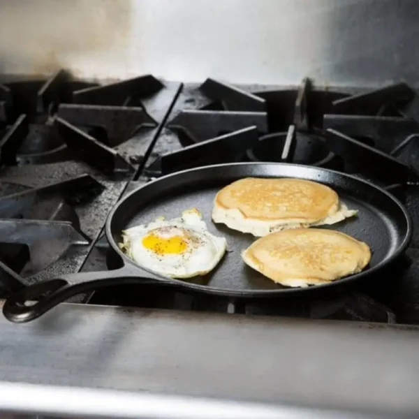 Cast Iron Skillet Frying Pan 4