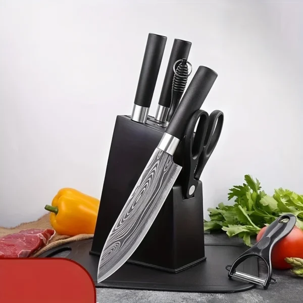 6-piece set of kitchen household knives 3