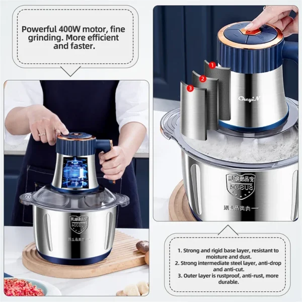 Electric Meat Grinder 3