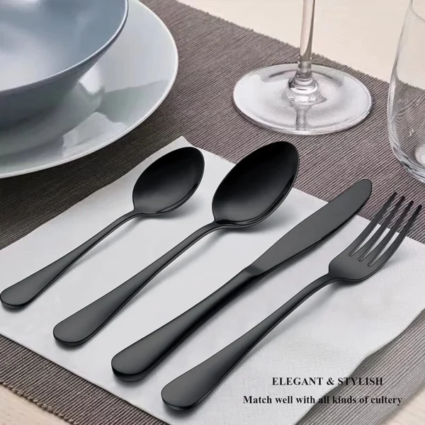 Flatware Set with Steak Knives 6