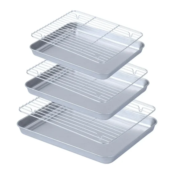 Baking Sheet Pan with Rack 2