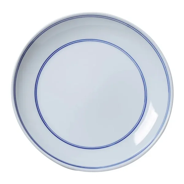 Retro Blue And White Plate 5