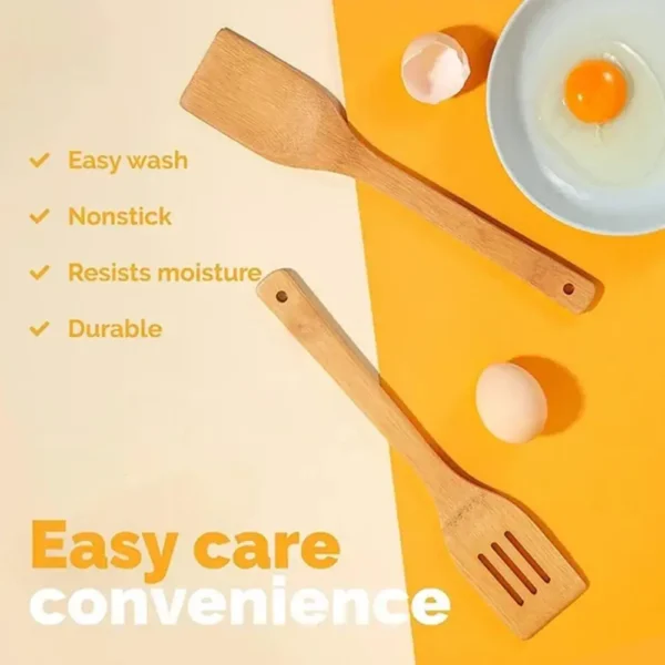 Kitchen Cooking Shovel Non Stick Pot Fried Vegetable Lacquerless Household Shovel Spatula Tool Wooden Kit Wooden R8N0 3