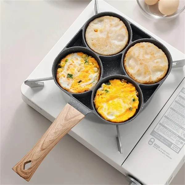 4hole Nonstick Frying Pan 3