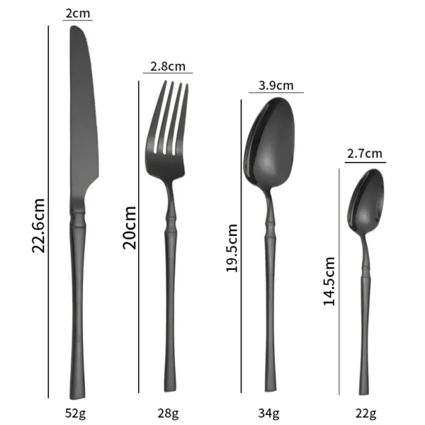 16pcs Stainless steel kitchen utensils 5