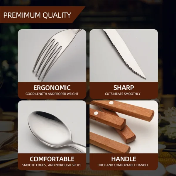 Stainless Steel travel utensils 4