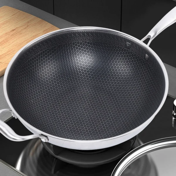 Non Stick Double Sided Wok 6