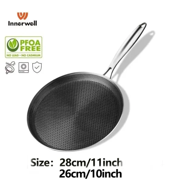 Innerwell Stainless Steel Frying Pan 1