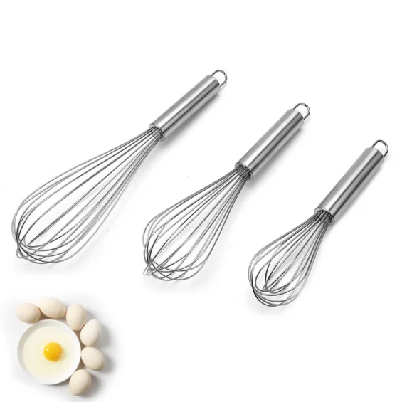 6/8/10/12 Inch Stainless Steel Whisk 1