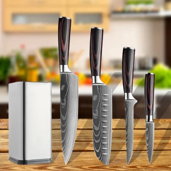 Japanese Cooking Knives Set 1