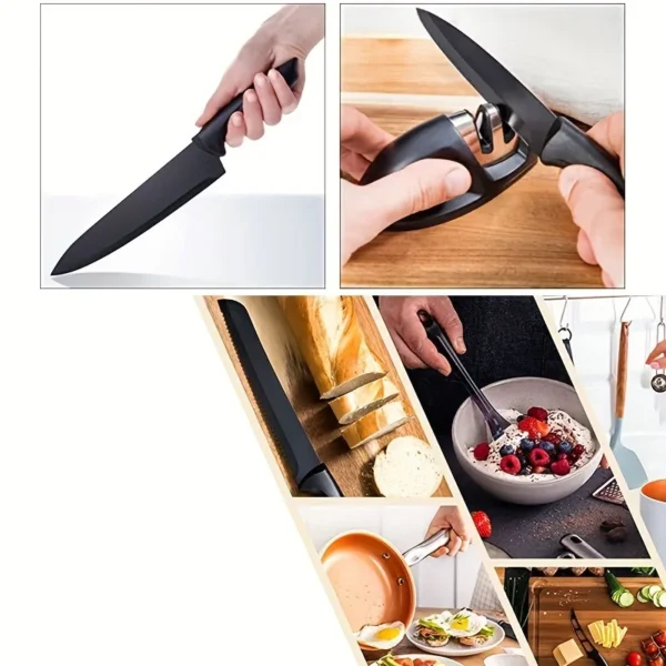 7pcs Kitchen Knife Set 3