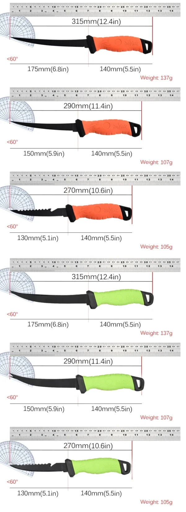 Stainless Steel Multifunctional Fillet Knife 2