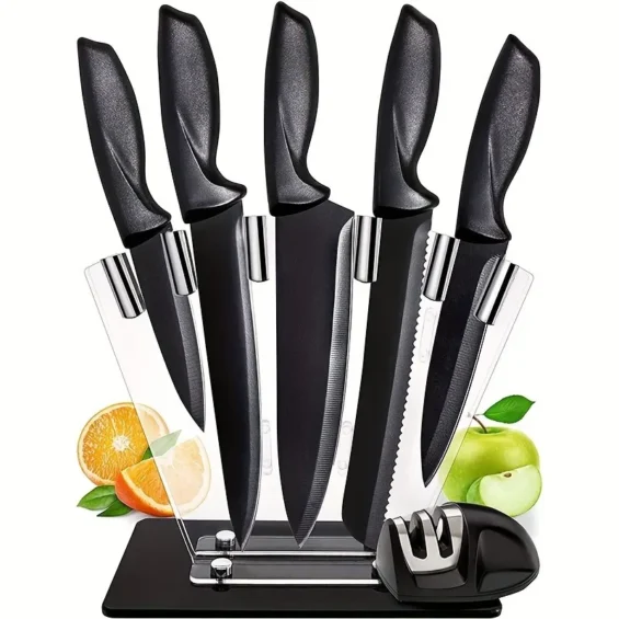 7pcs Kitchen Knife Set 2