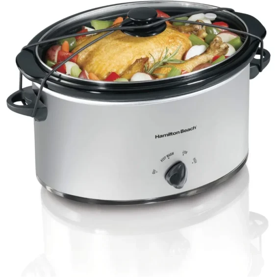 7-Quart Portable Slow Cooker 1