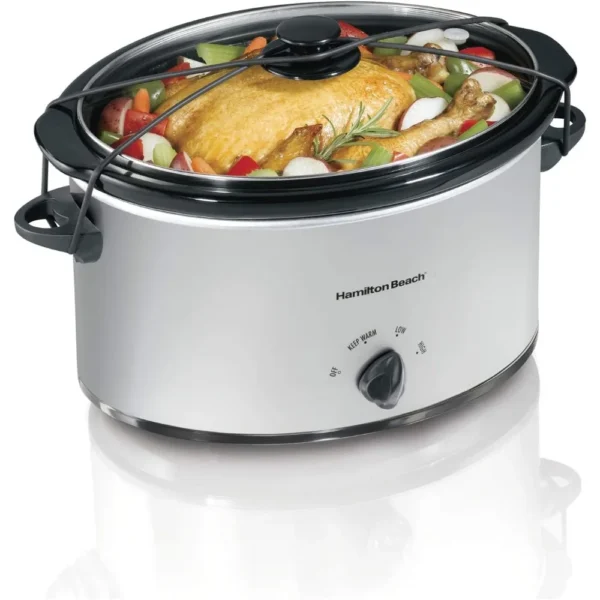 7-Quart Portable Slow Cooker 1