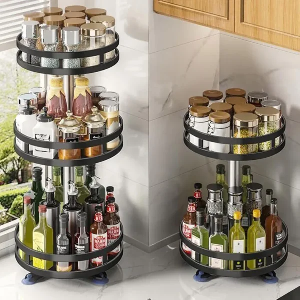 360°Rotation Spice Rack 1