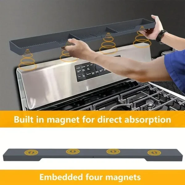 Stove Top Magnetic Organizer 6