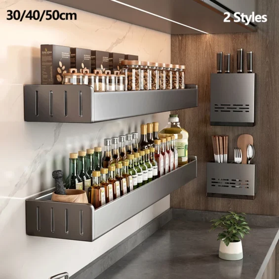 Wall Mounted Spice Rack 1