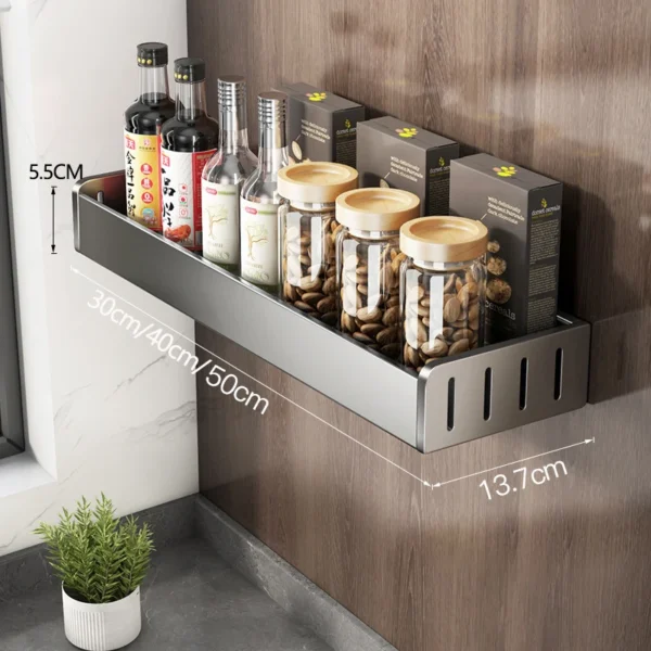 Wall Mounted Spice Rack 6