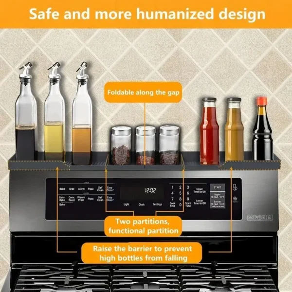 Stove Top Magnetic Organizer 3