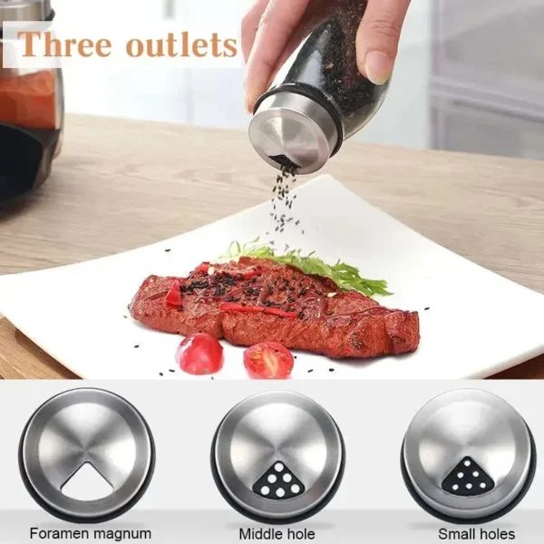 Rotating Glass Seasoning Rack 3