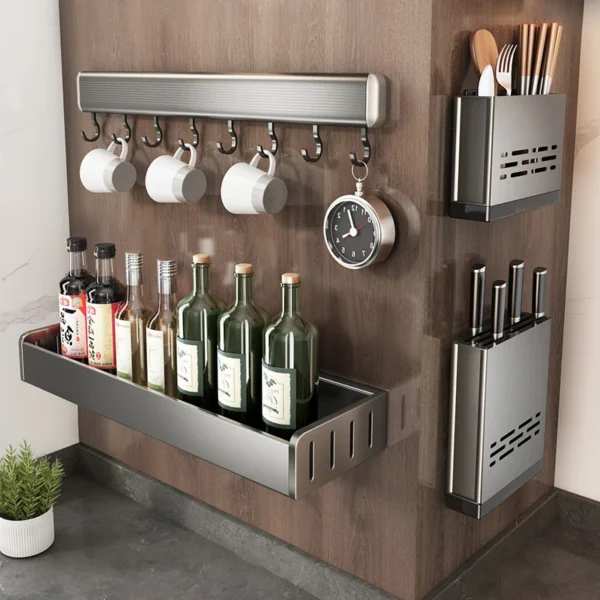 Wall Mounted Spice Rack 4