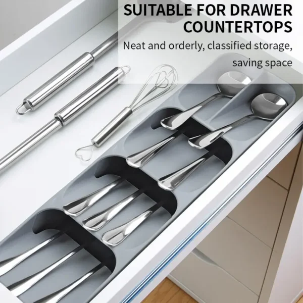 Kitchen Drawer Cutlery Storage 4