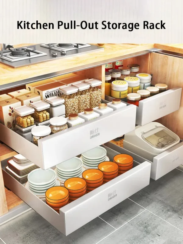 Kitchen Cabinet Drawer Organizer 6