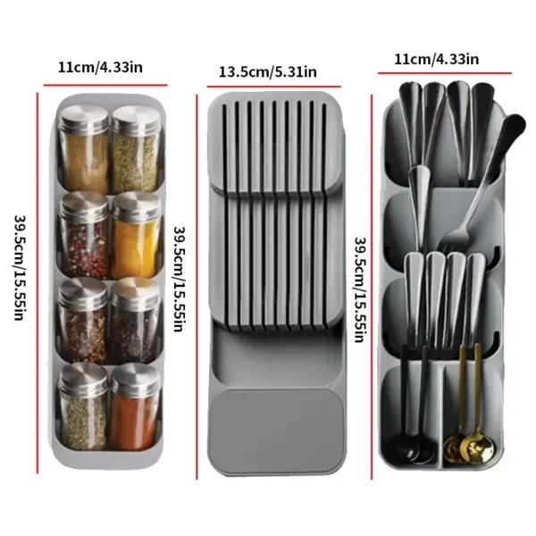 Kitchen Drawer Cutlery Storage 6