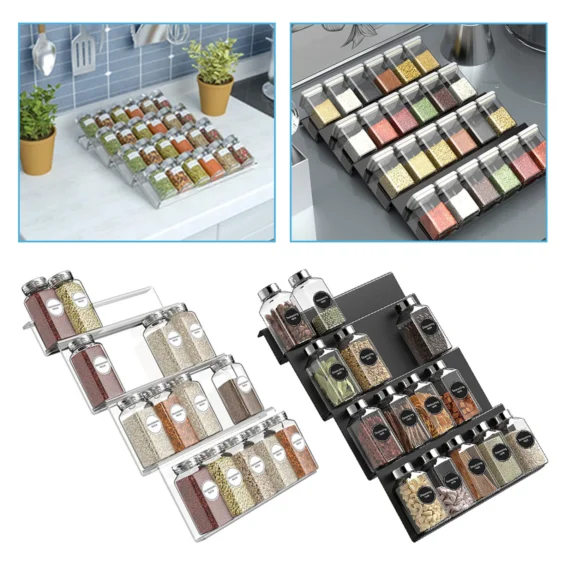 4 Layer Spice Drawer Organizer 1