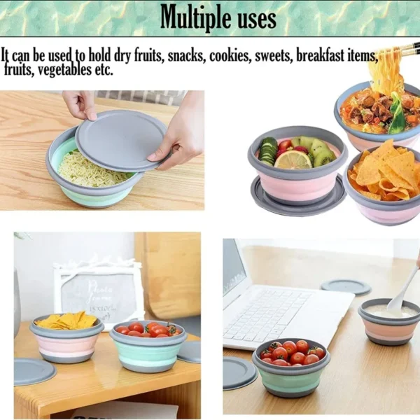 3 PCS/Set Collapsible Bowl 5