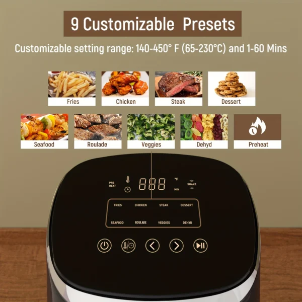 Fabuletta 4.2QT Air Fryer 5